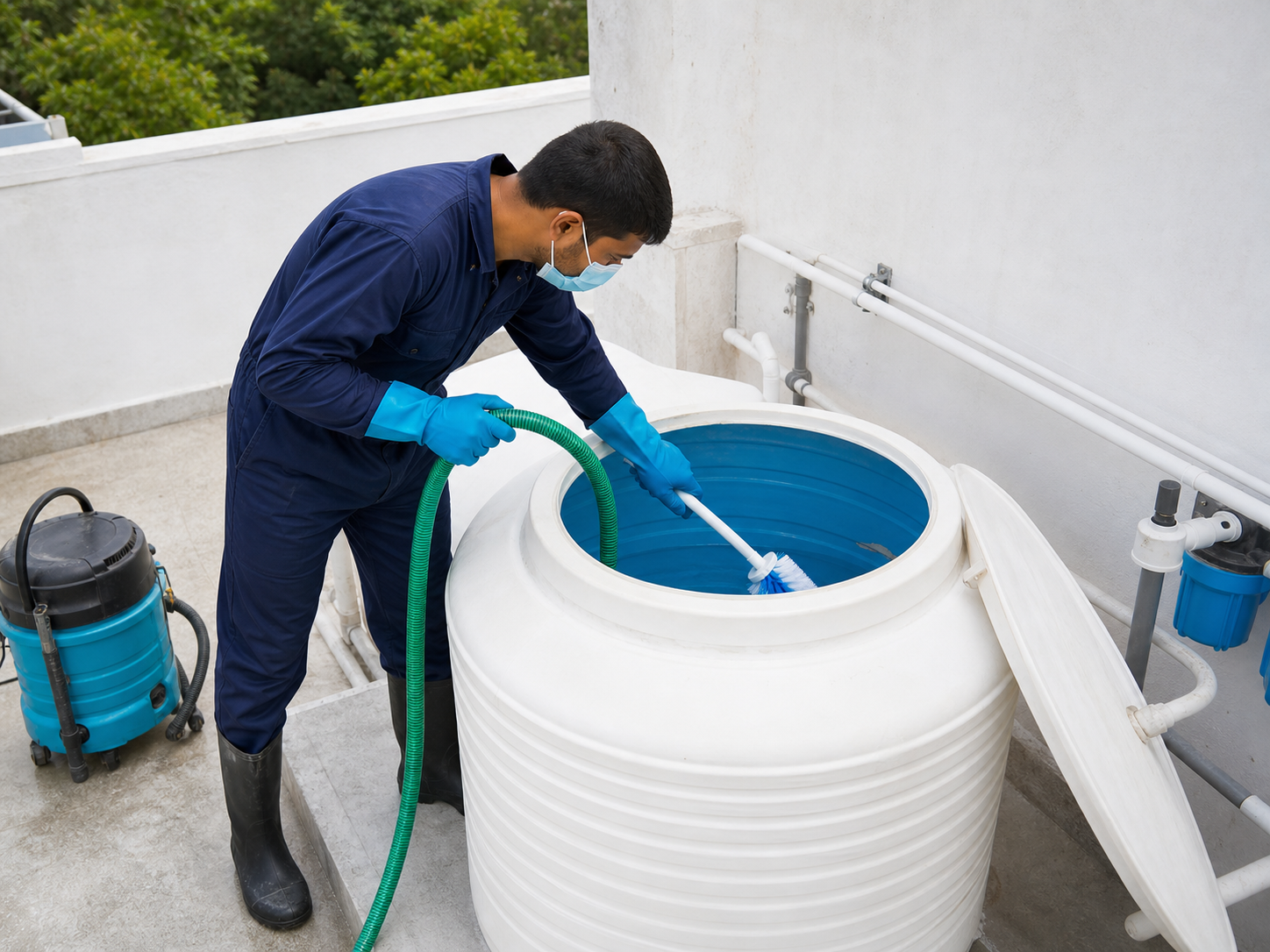 Water Tank Cleaning